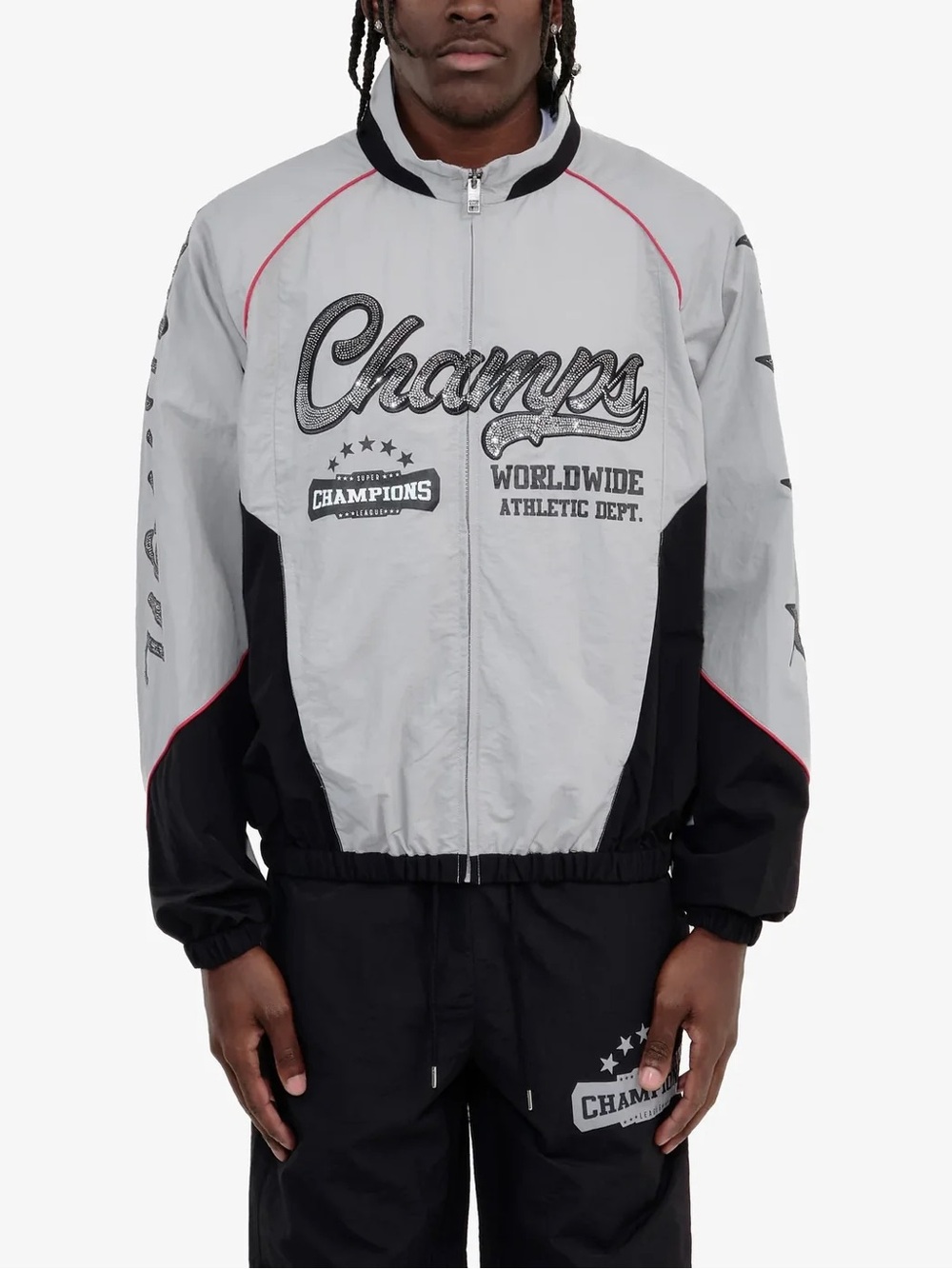 Copper Rivet Champs Full Zip Windbreaker Jacket